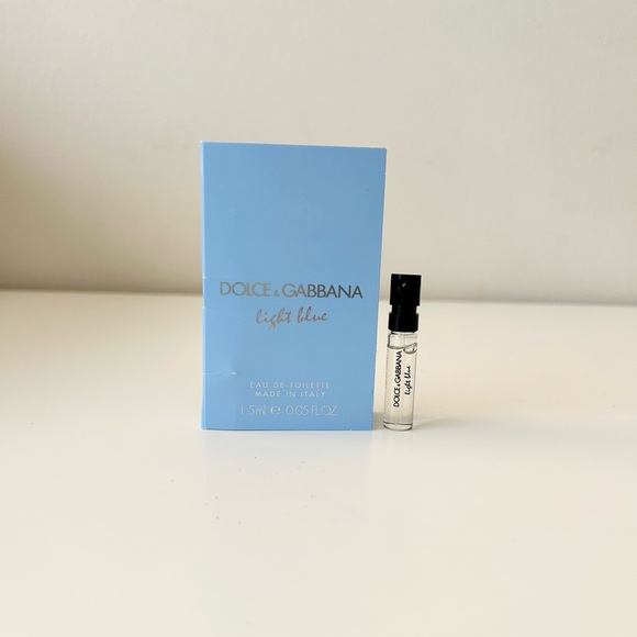 Dolce & Gabbana Other - 🌟SOLD🌟DOLCE & GABBANA Light Blue EDT Vial Spray Sample  1.5 mL